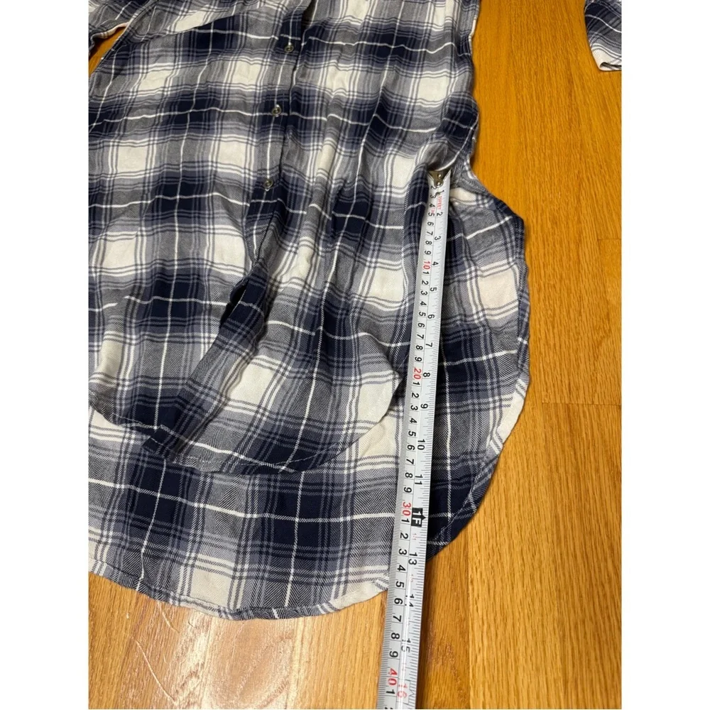 Rails x free people Longline Plaid Flannel Tunic